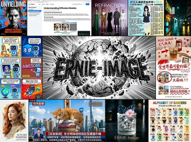 Baidu ERNIE-Image: 8B Open-Source Text-to-Image AI Beats Larger Models
