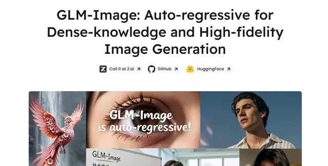 GLM-Image: First Open-Source Industrial-Grade Autoregressive Image Model