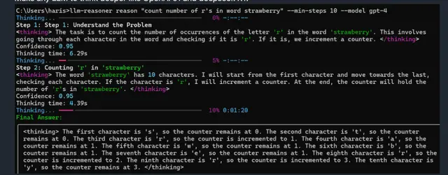 LLM-Reasoner: Make Your Language Model Think Deeply Like DeepSeek R1