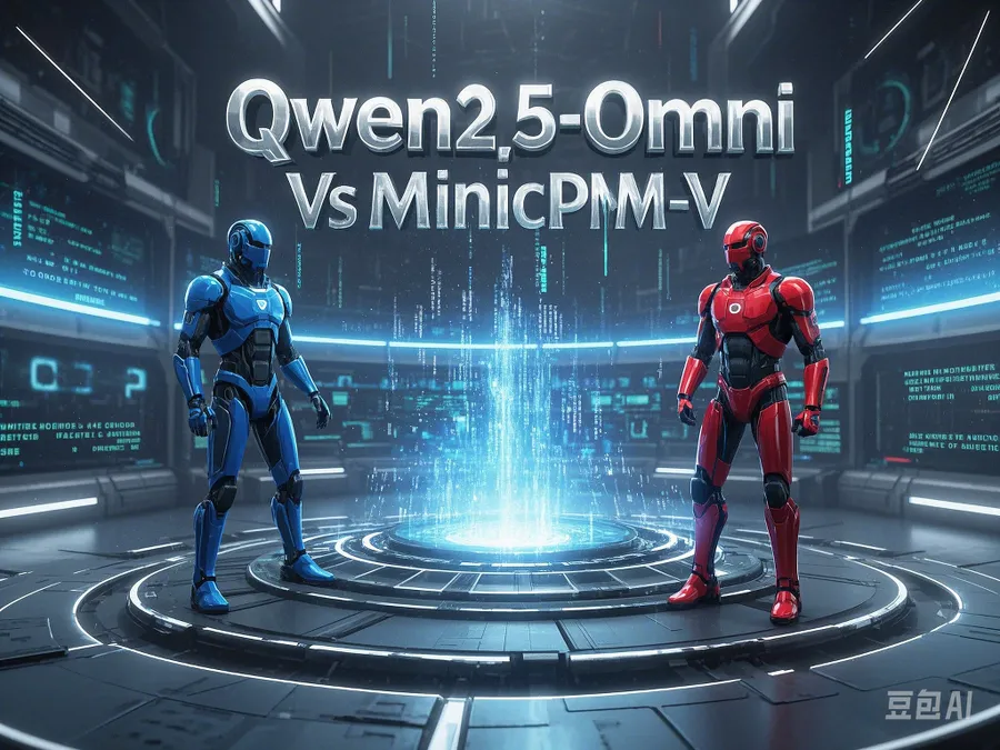 Cover image for Qwen2.5-Omni 全能旗舰 VS 国产小钢炮 MiniCPM-V：参数、硬件、资源、优势全解析，谁才是真香之选？